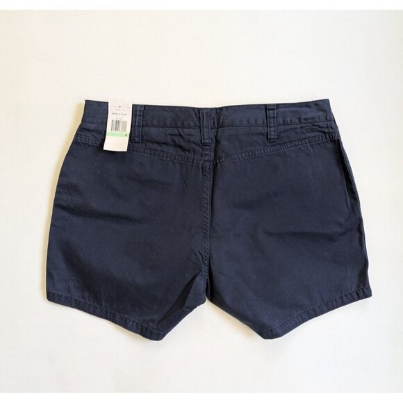 Tommy Hilfiger La Mer Navy Shorts Size 8 NWT Nautical Mom Shorts - Picture 2 of 10